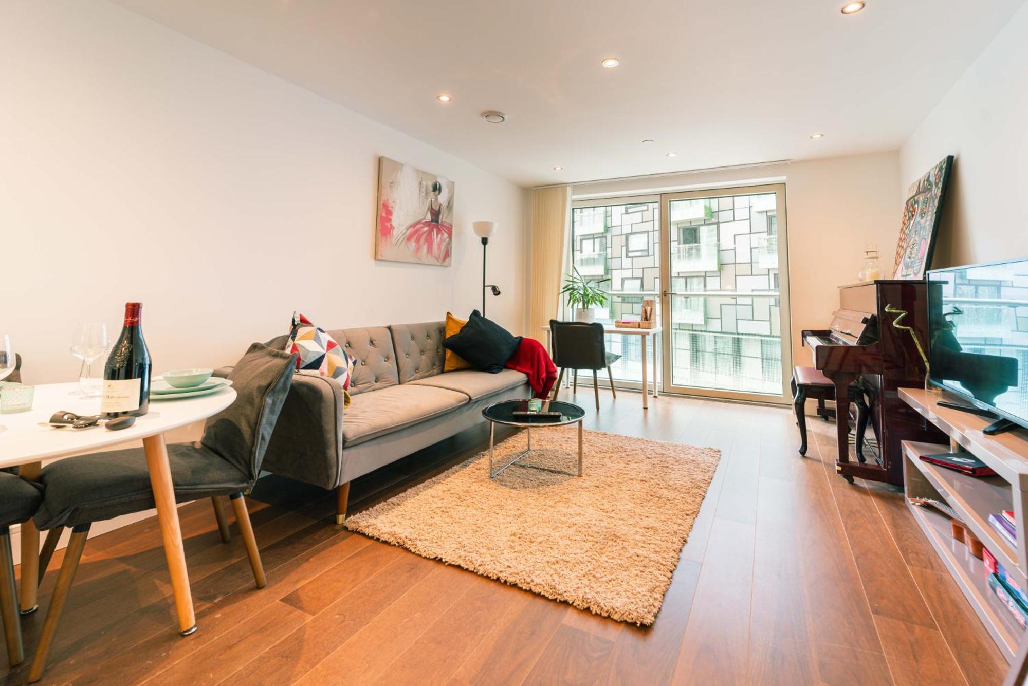 Stylish And Comfortable Canary Wharf Apartment Perfect For Long Stays Londres Exterior foto
