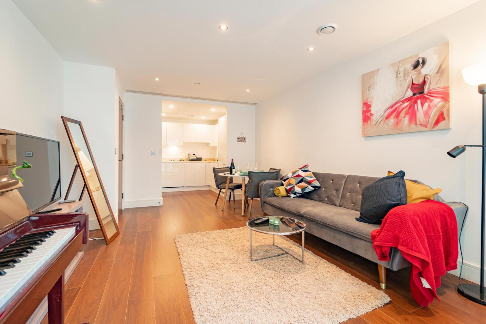 Stylish And Comfortable Canary Wharf Apartment Perfect For Long Stays Londres Exterior foto