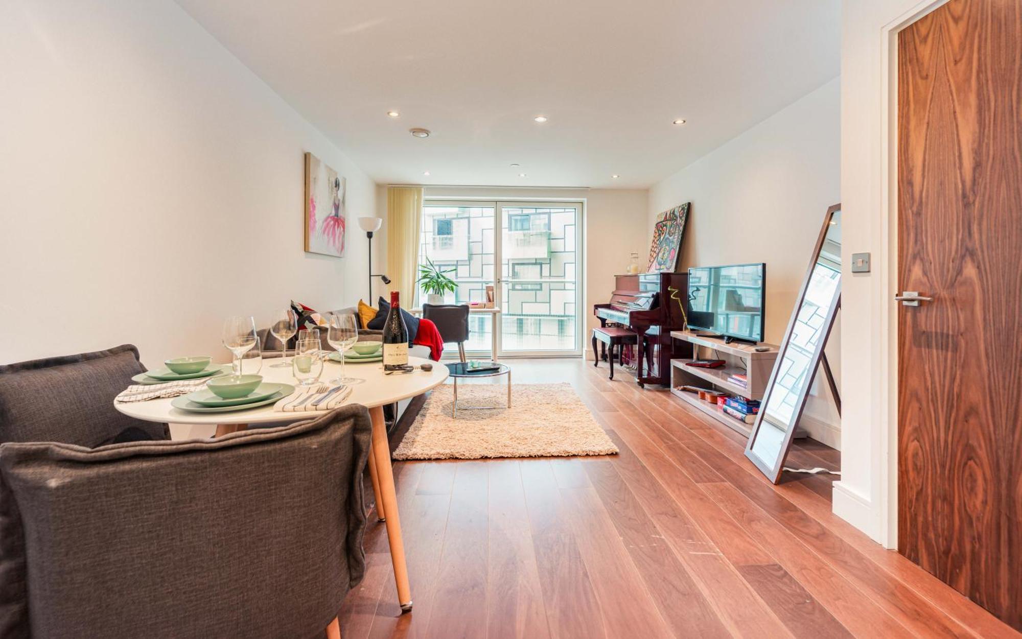 Stylish And Comfortable Canary Wharf Apartment Perfect For Long Stays Londres Exterior foto